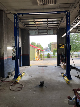 Rotary car lift