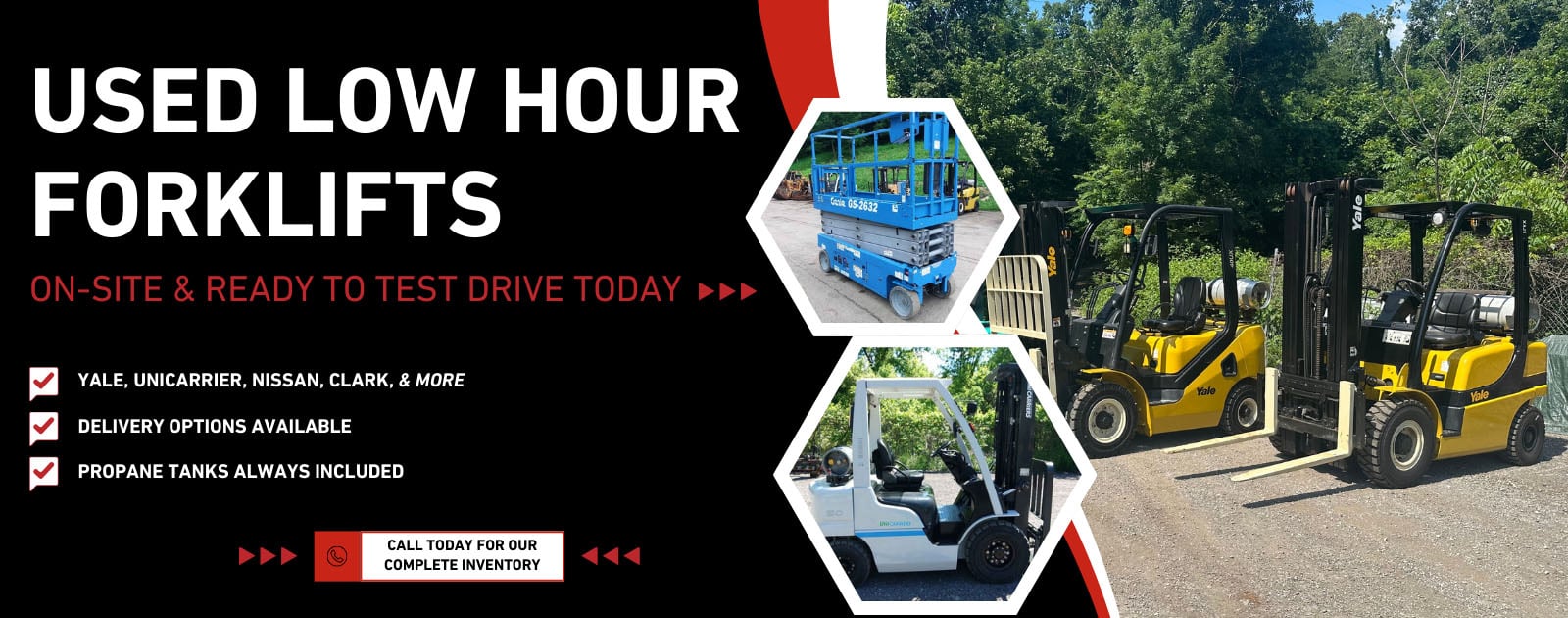 Used forklifts at G&K Equipment