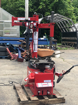 Coats tire changer alternate angle